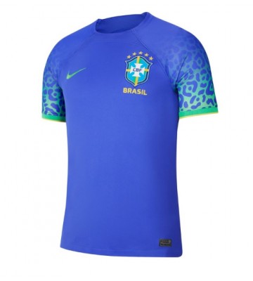 Brasil Bortedrakt VM 2022 Kortermet